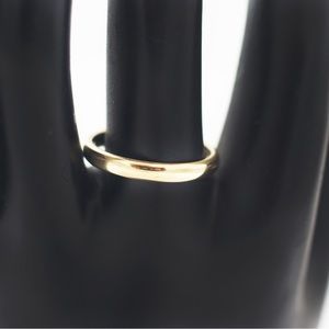 Tiffany & Co. 18K Gold Classic Wedding Band Ring